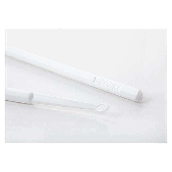 Curette Ear FlexLoop 4mm Flexible White Polypropylene Disposable 50/Bx